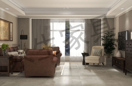 American living room