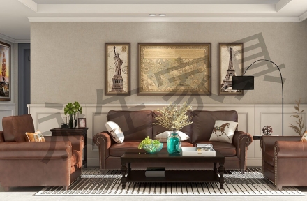 American living room